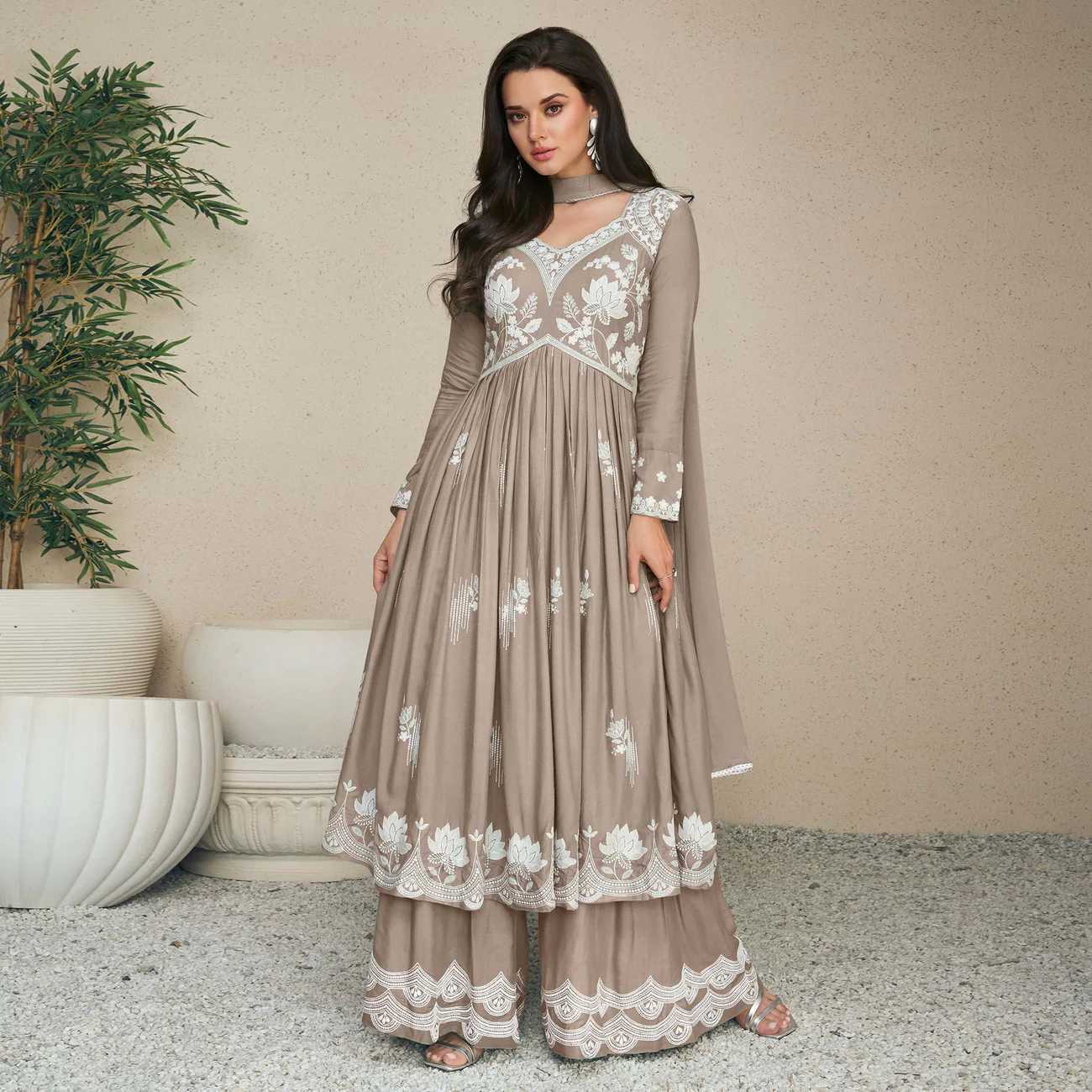 Designer Embroidered Salwar Suits
