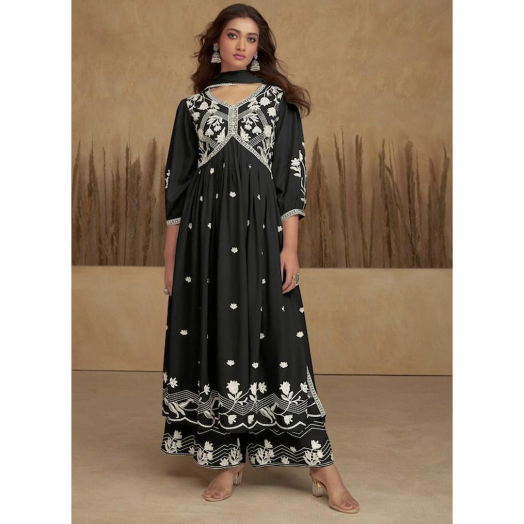 Viscose Rayon Embroidered Kurti