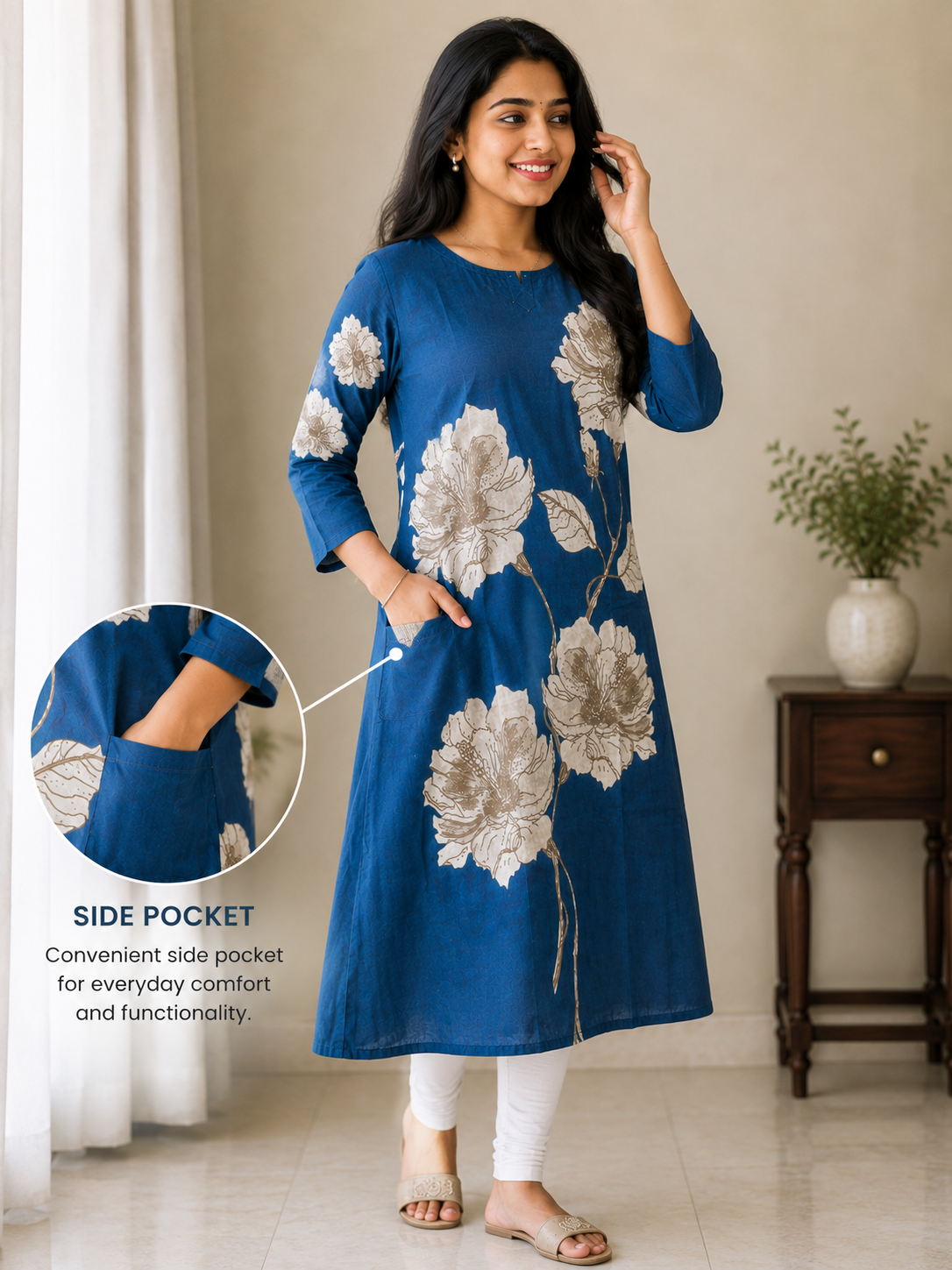 Embroidered Kurti for Women