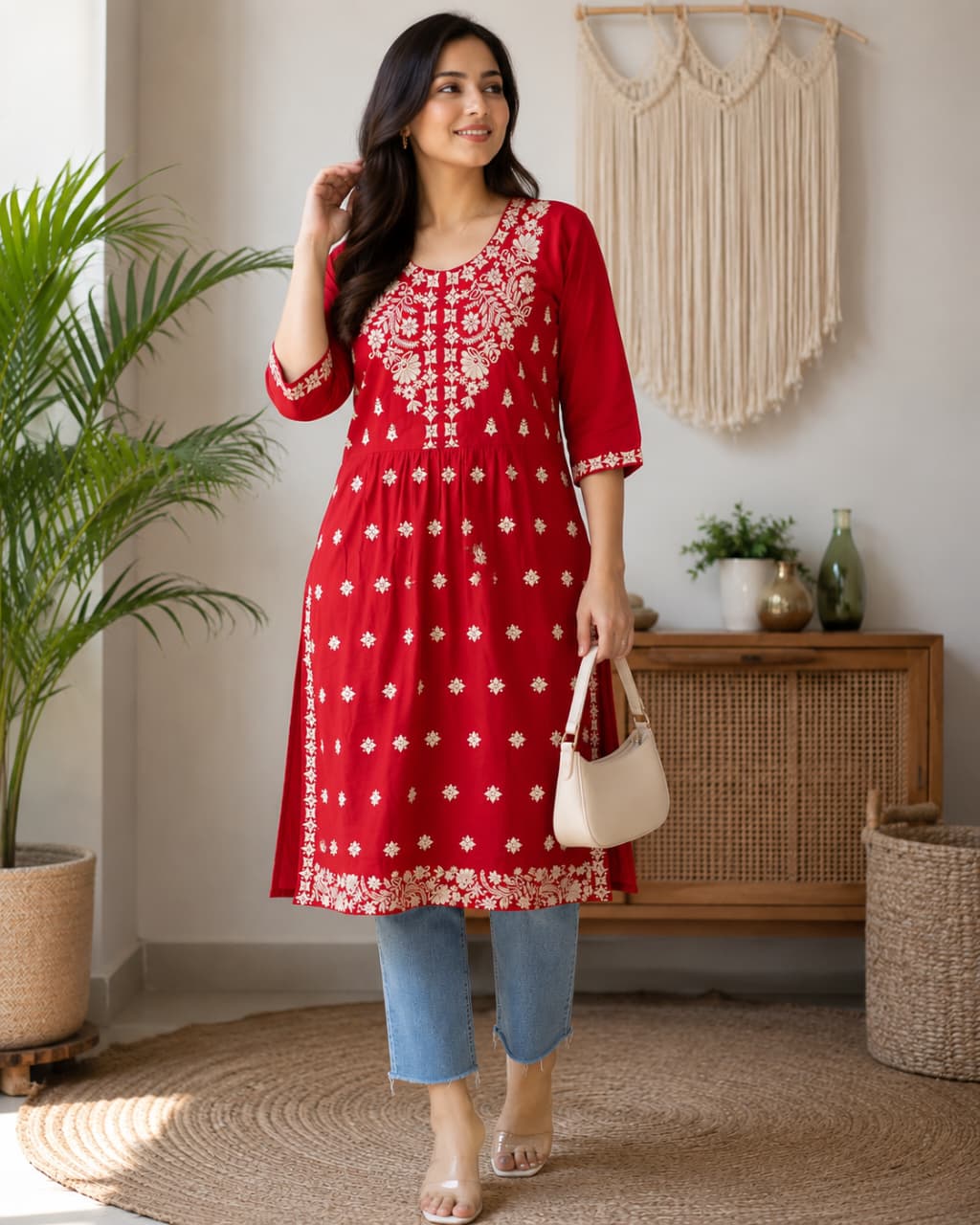 Aurora Embroidered Kurta