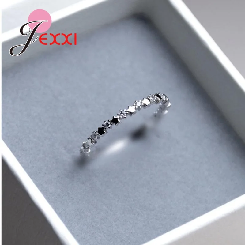 Silver Star Ring For Women Sterling 925