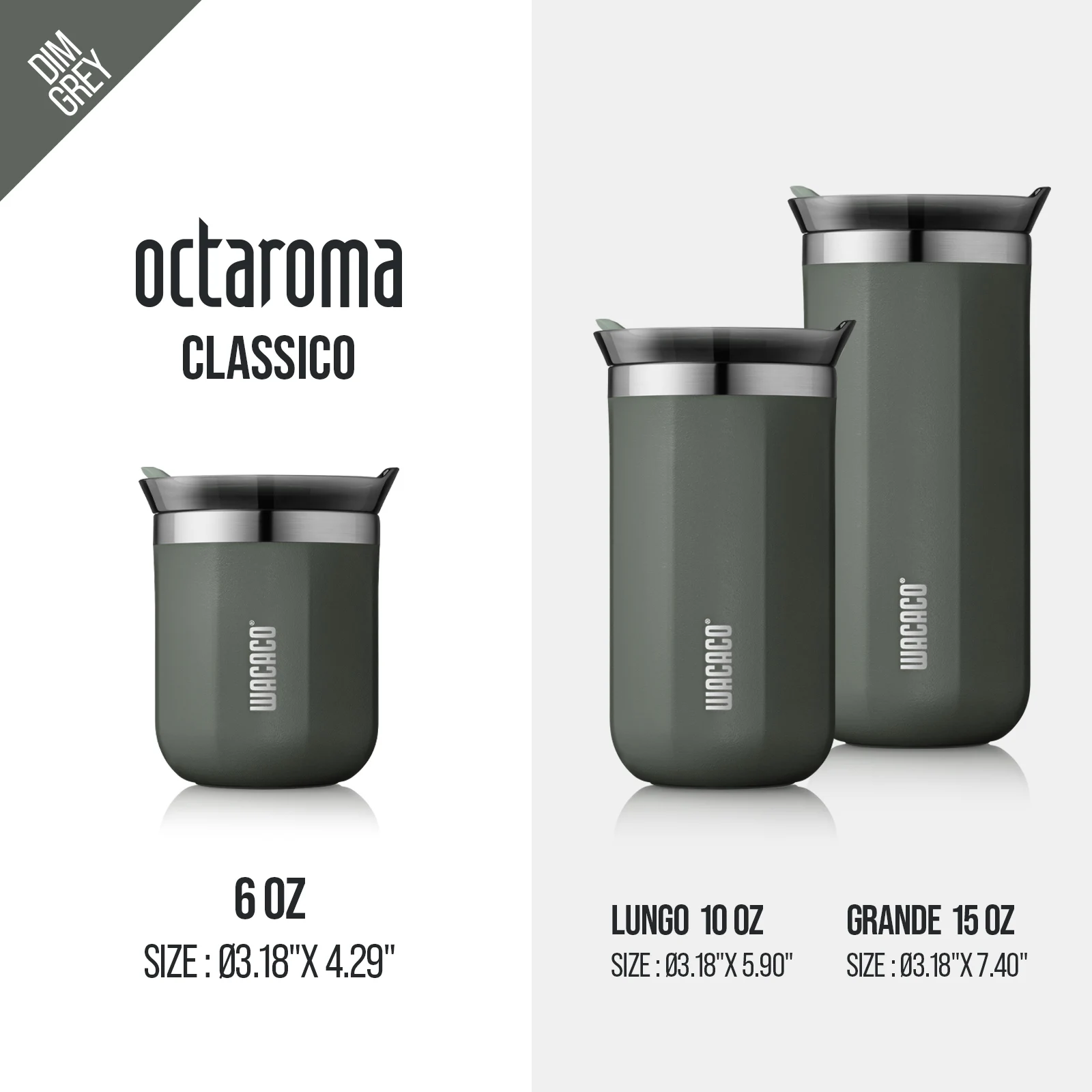 Wacaco Octaroma Vacuum Insulated Coffee Mug