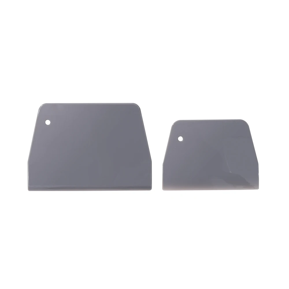 2Pc Plastic Cake Cream Spatula Dough Scraper Set