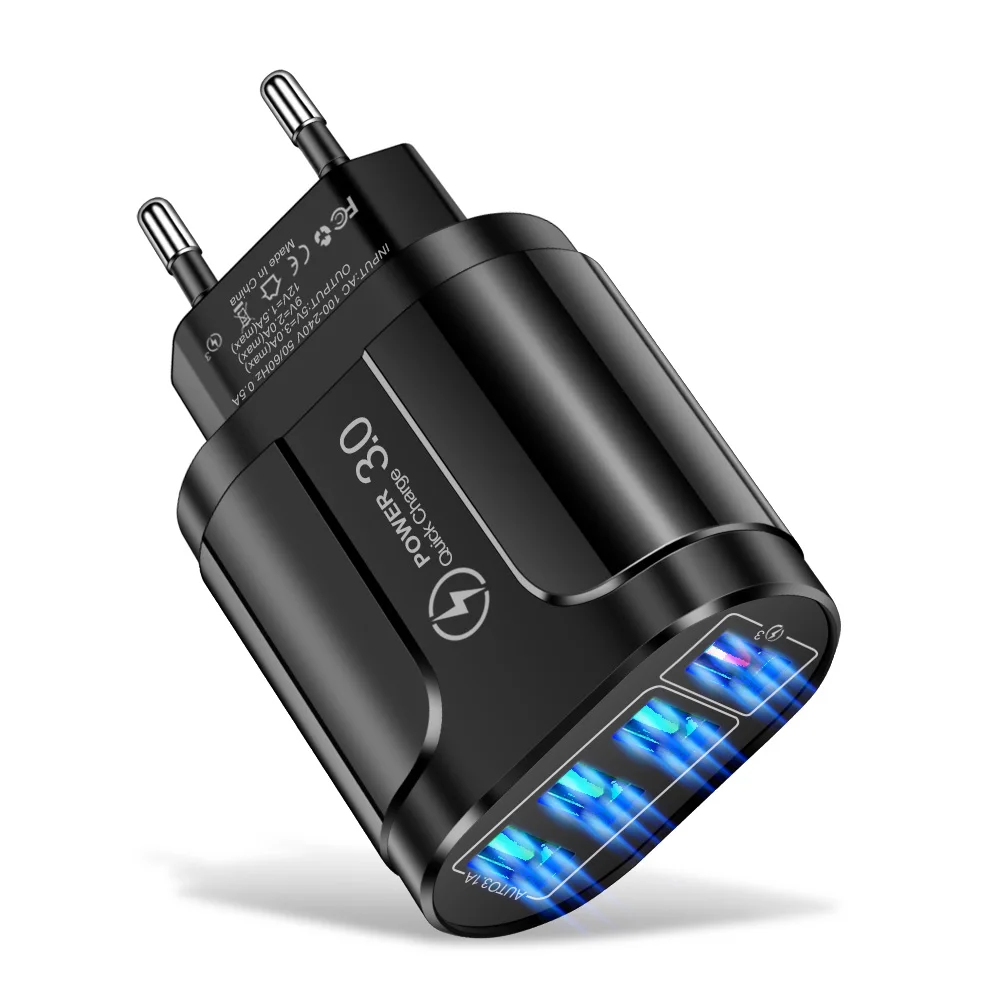 Vumpach 4 Ports USB Fast Charger 48W