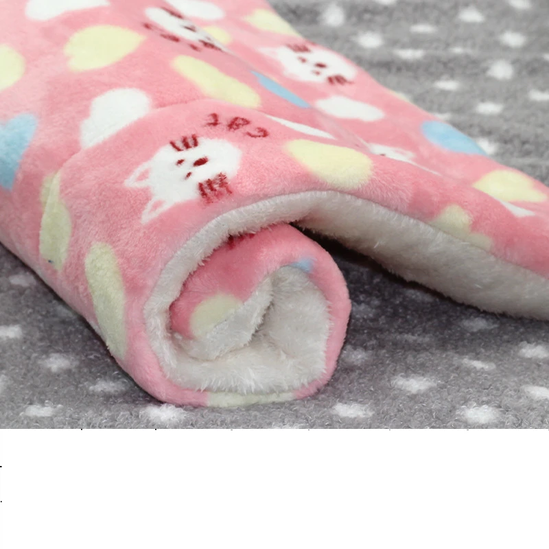 Large Flannel Dog Bed Sleeping Mat