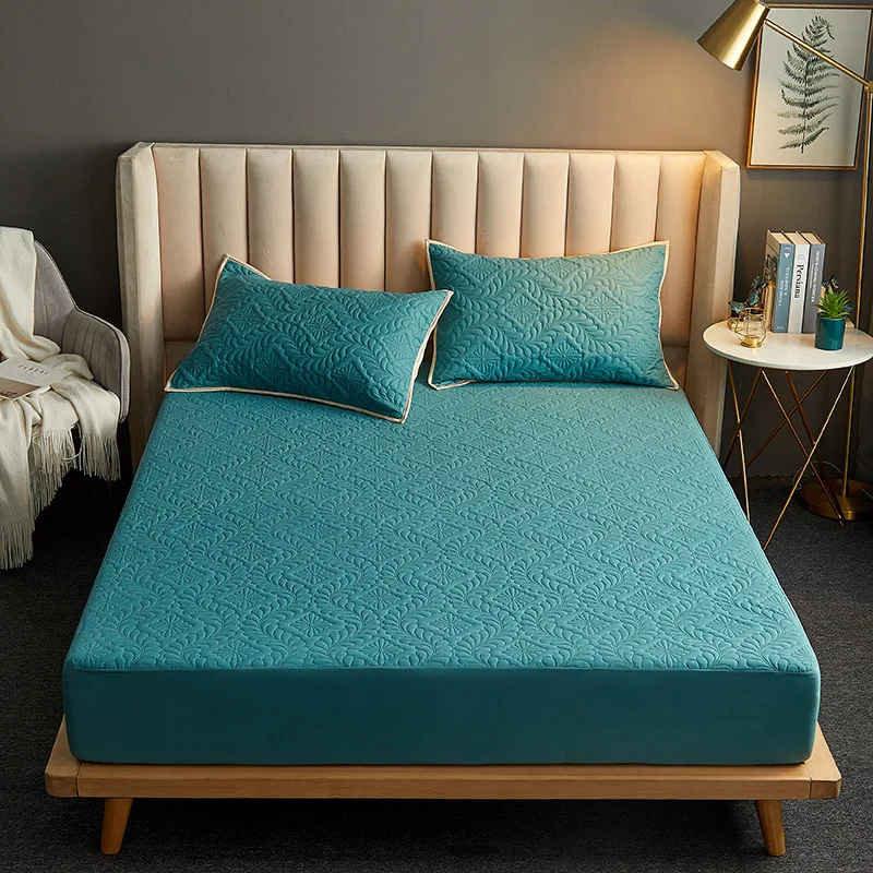 Waterproof Mattress Protector Quilted Fitted Sheet