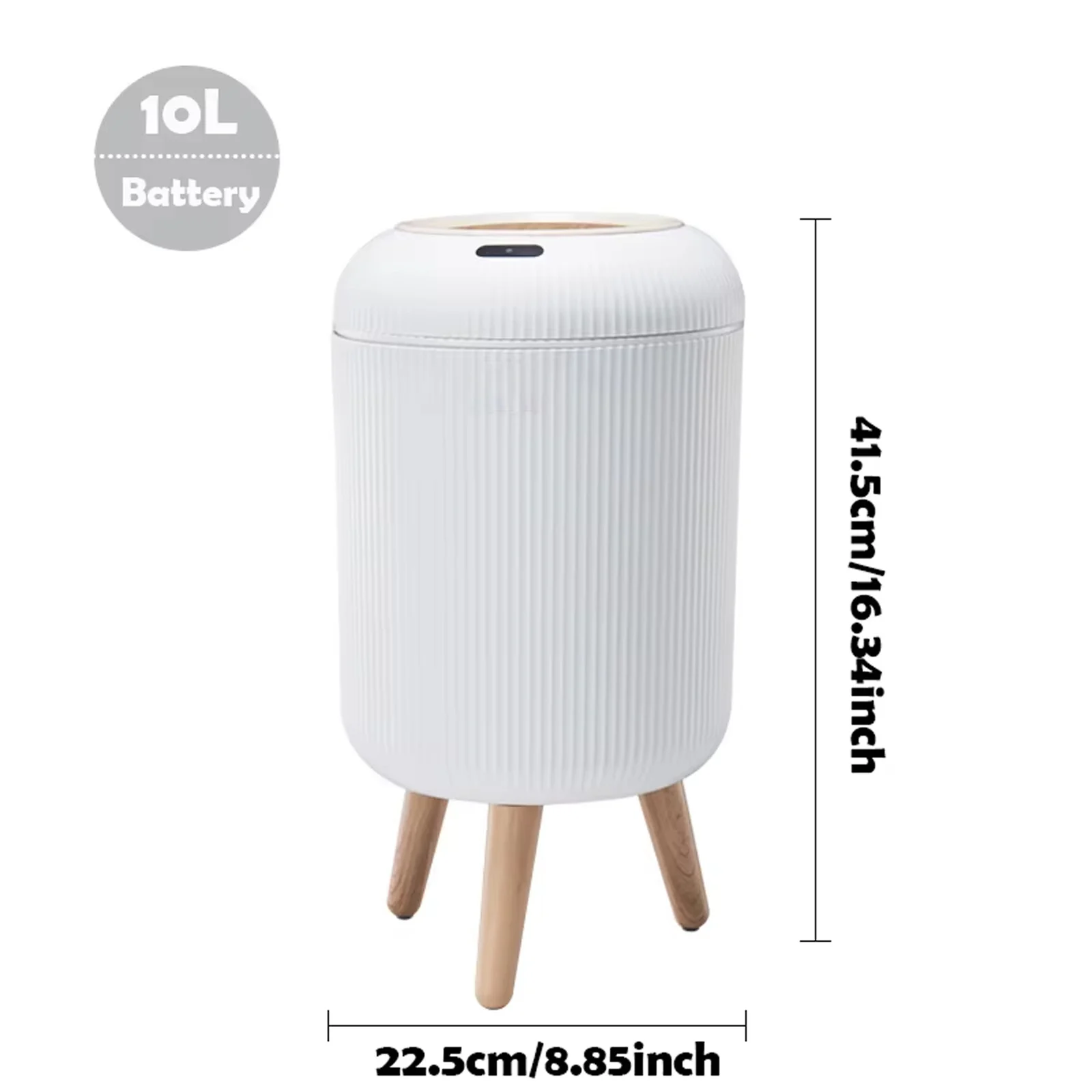 Automatic Trash Can with Lid and Motion Sensor