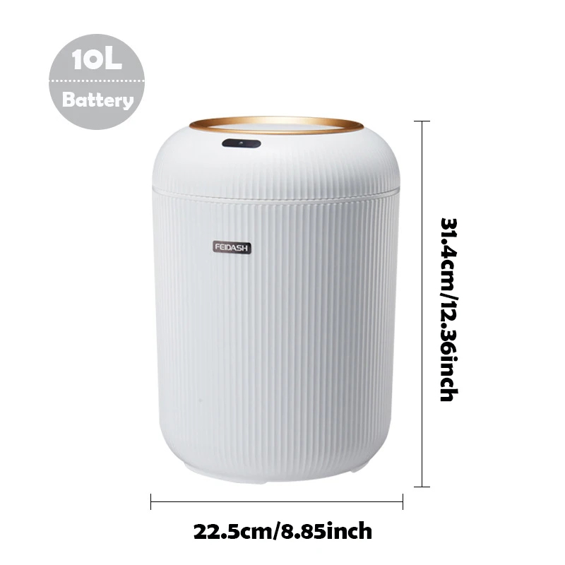 Automatic Trash Can with Lid and Motion Sensor