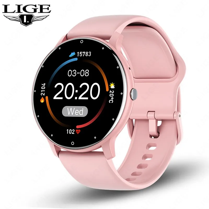 LIGE Smart Watch Bluetooth Call Fitness Tracker