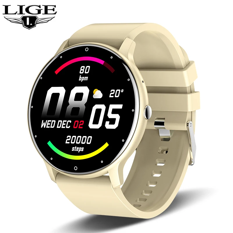 LIGE Smart Watch Bluetooth Call Fitness Tracker