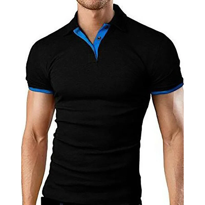 Men's Casual Short Sleeve Polo Shirt