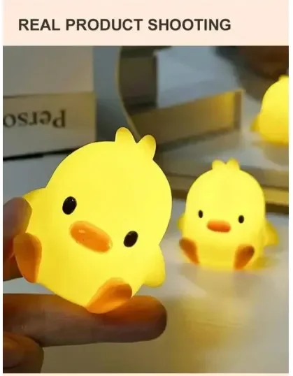 Duck Night Light LED Bedroom Lamp