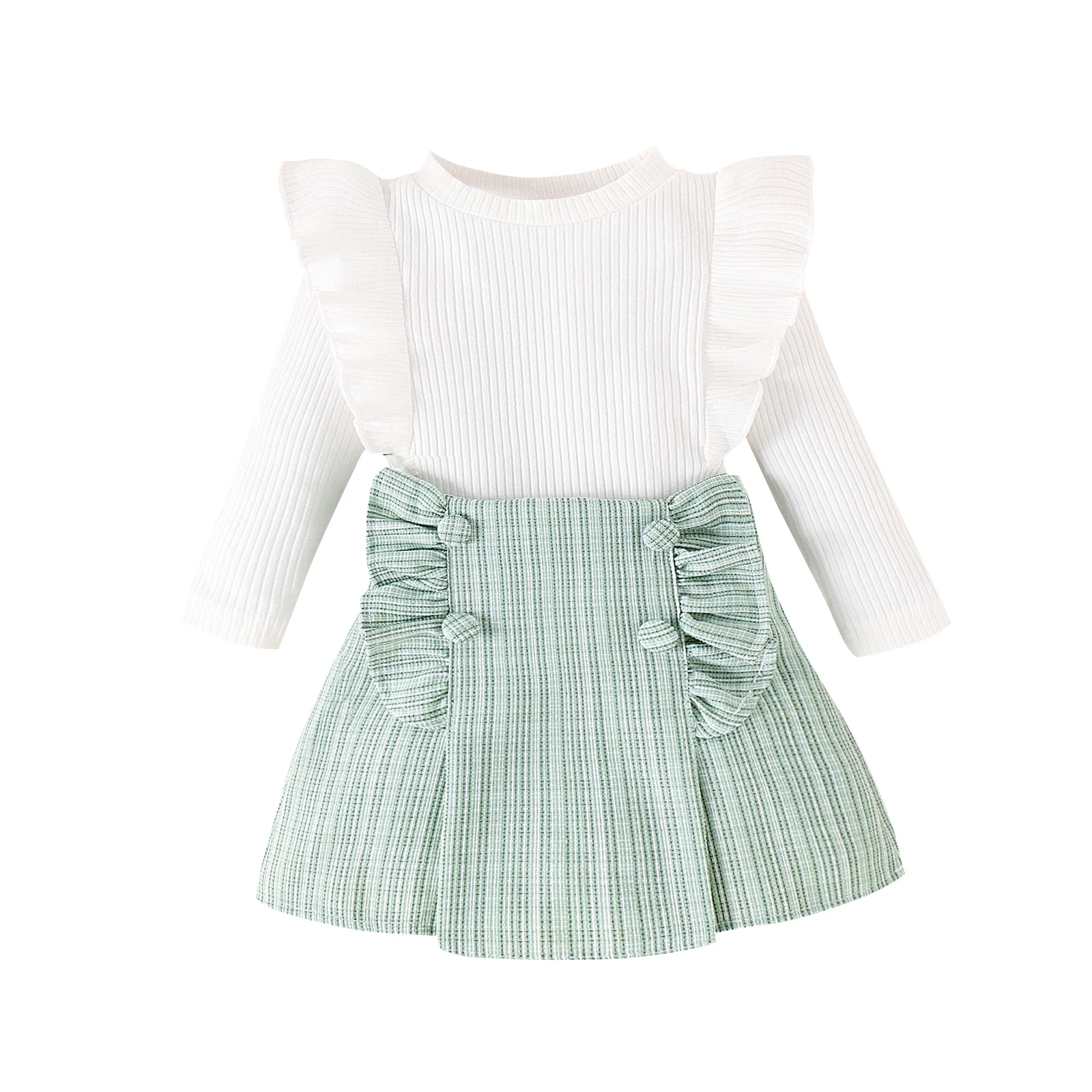 Kids Baby Girl Fall Outfit 2-Piece Set