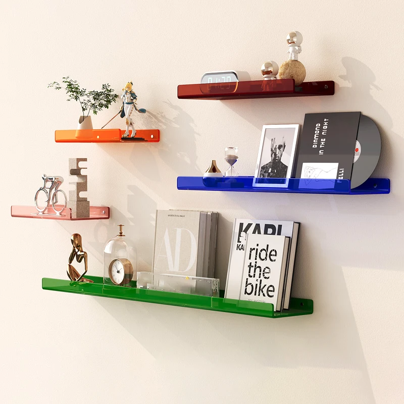 Acrylic Wall Mounted Storage Rack