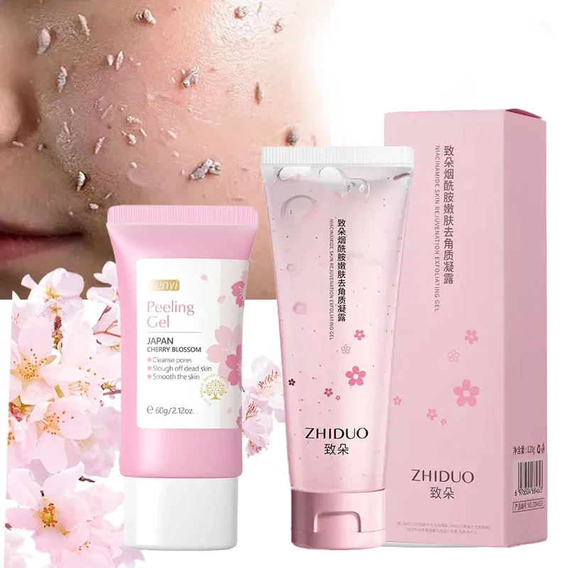 Face Deep Cleaning Exfoliating Gel Facial Scrub