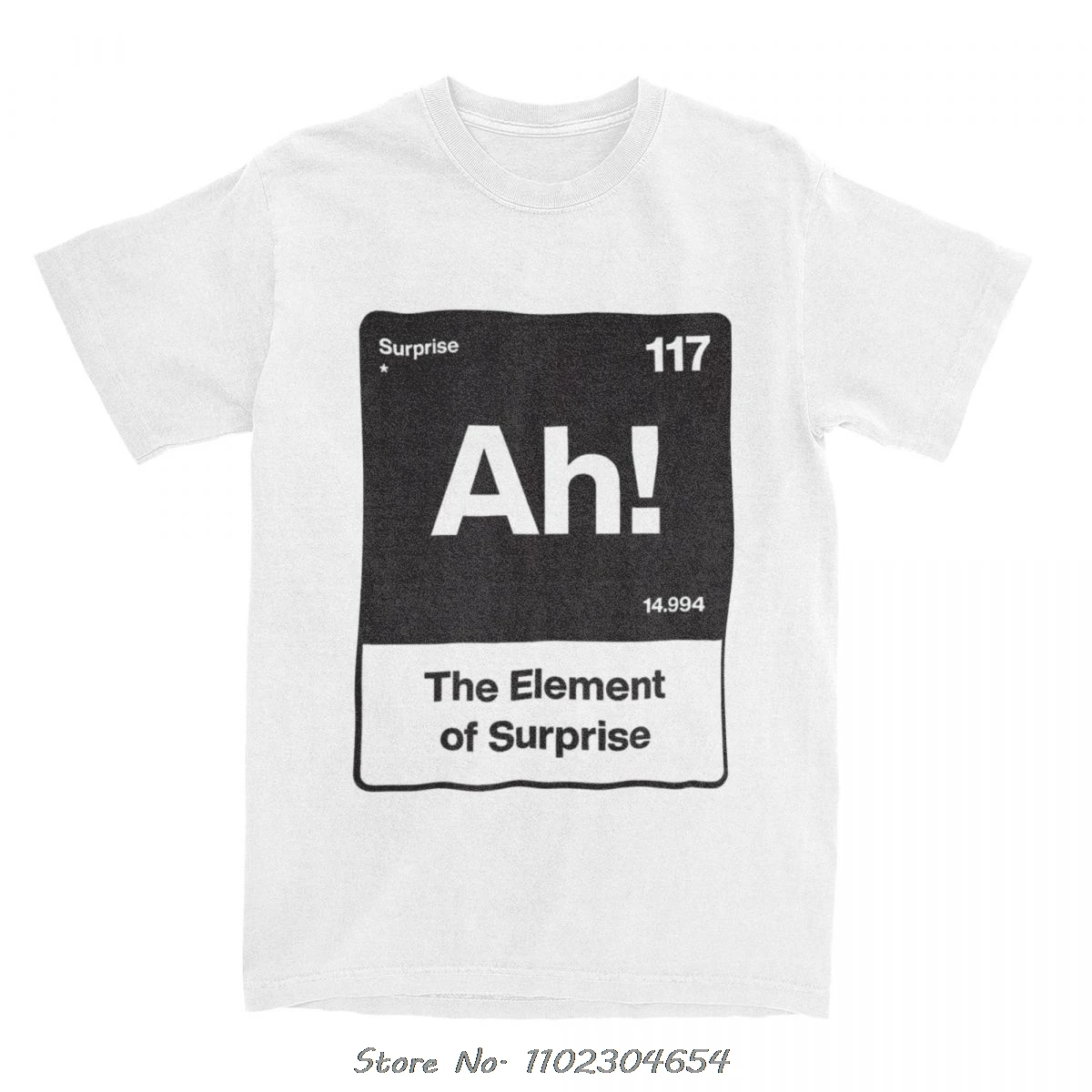Men's Chemistry Humor Oversized T-Shirt