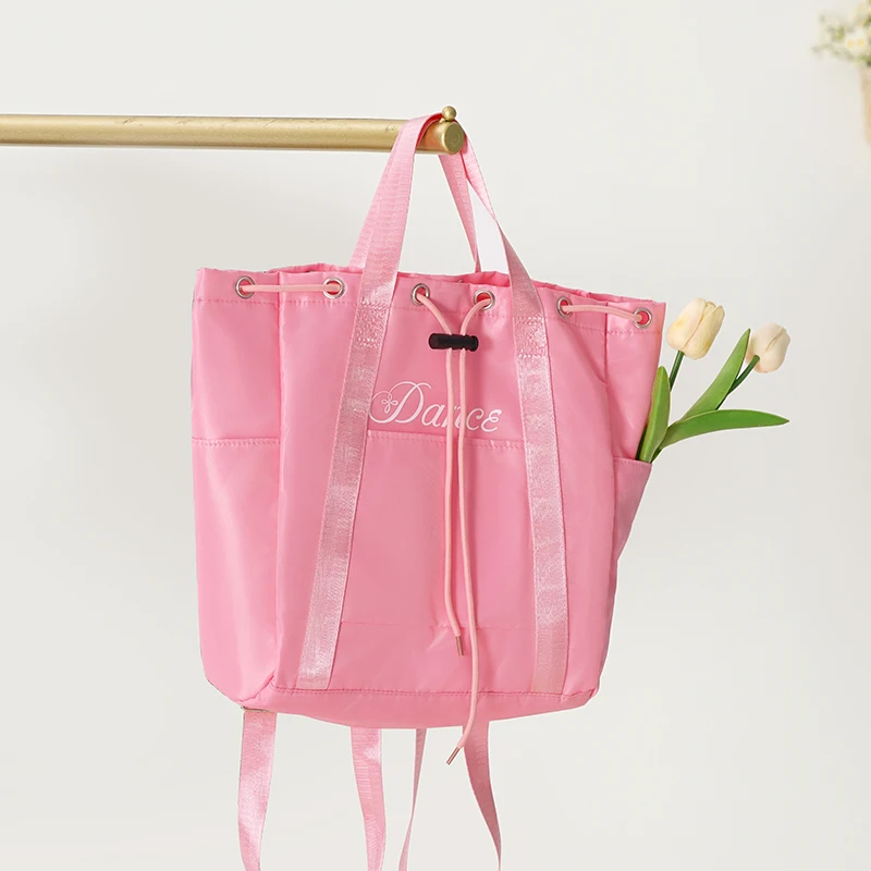 Ballet Dance Backpack For Kids Black Pink Purple