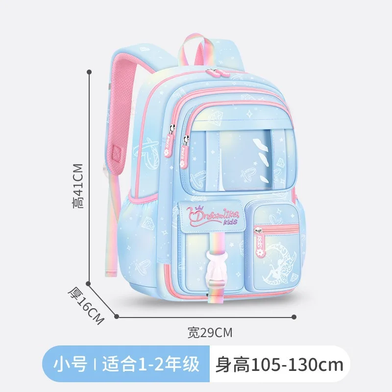 Kids Princess Backpack Schoolbag For Girls