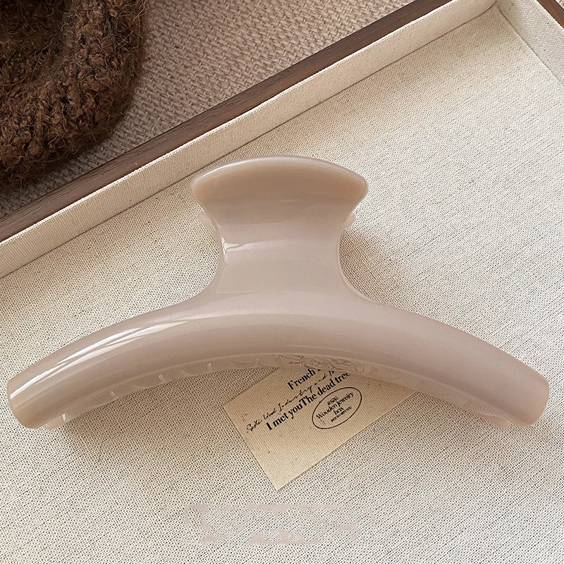 Elegant Solid Large Hair Claw