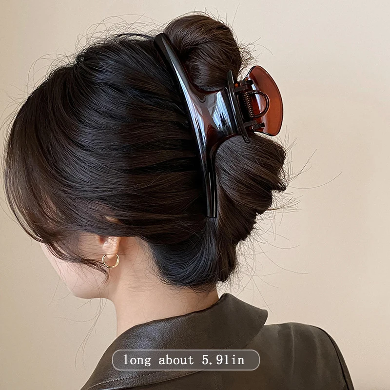 Elegant Solid Large Hair Claw