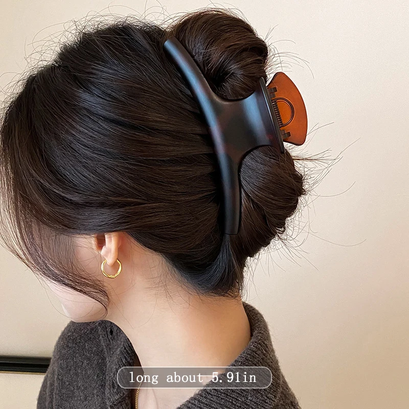 Elegant Solid Large Hair Claw