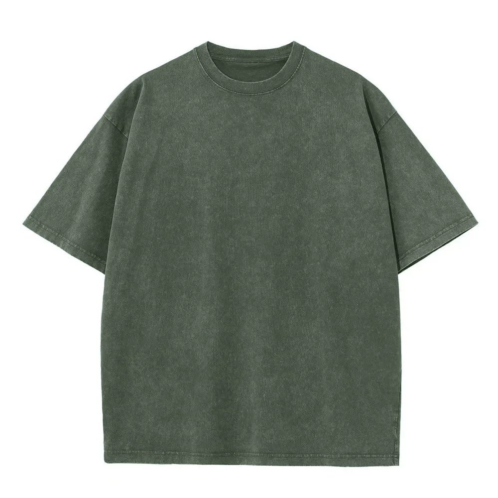 Men's Heavy Cotton Vintage Washed T-Shirt