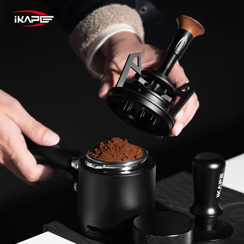 IKAPE V3 Espresso Rotary WDT Coffee Stirrer and Dosing Funnel