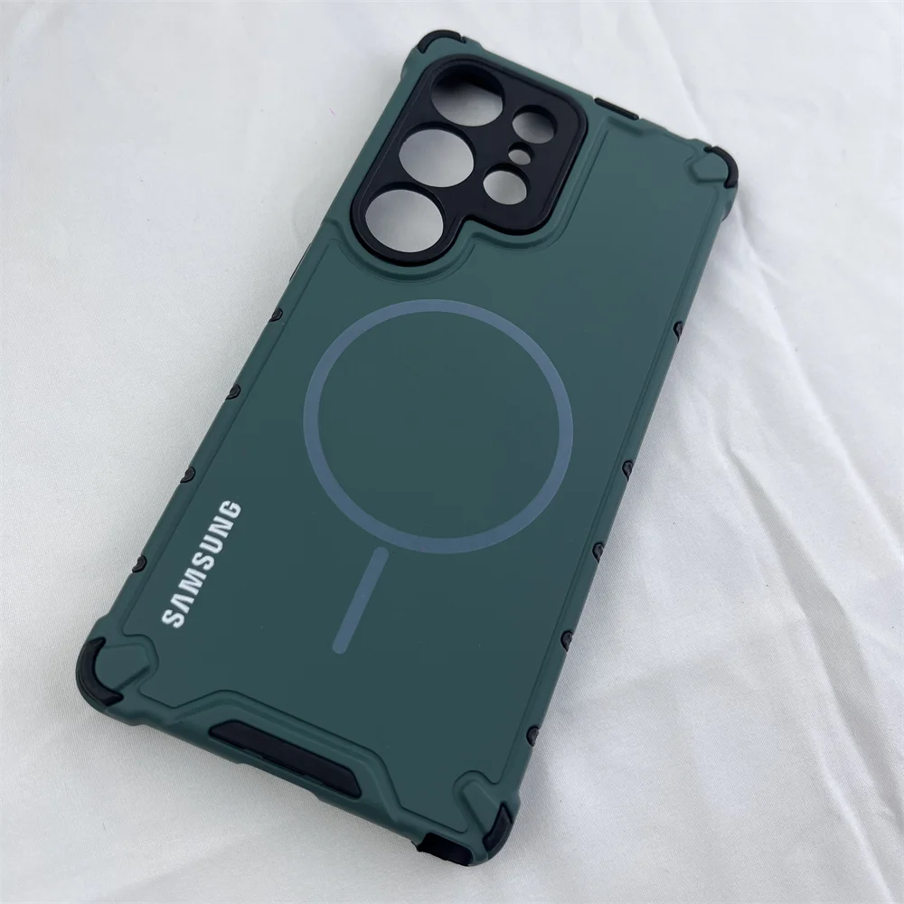 Shockproof Armor Case For Samsung Galaxy Series With MagSafe