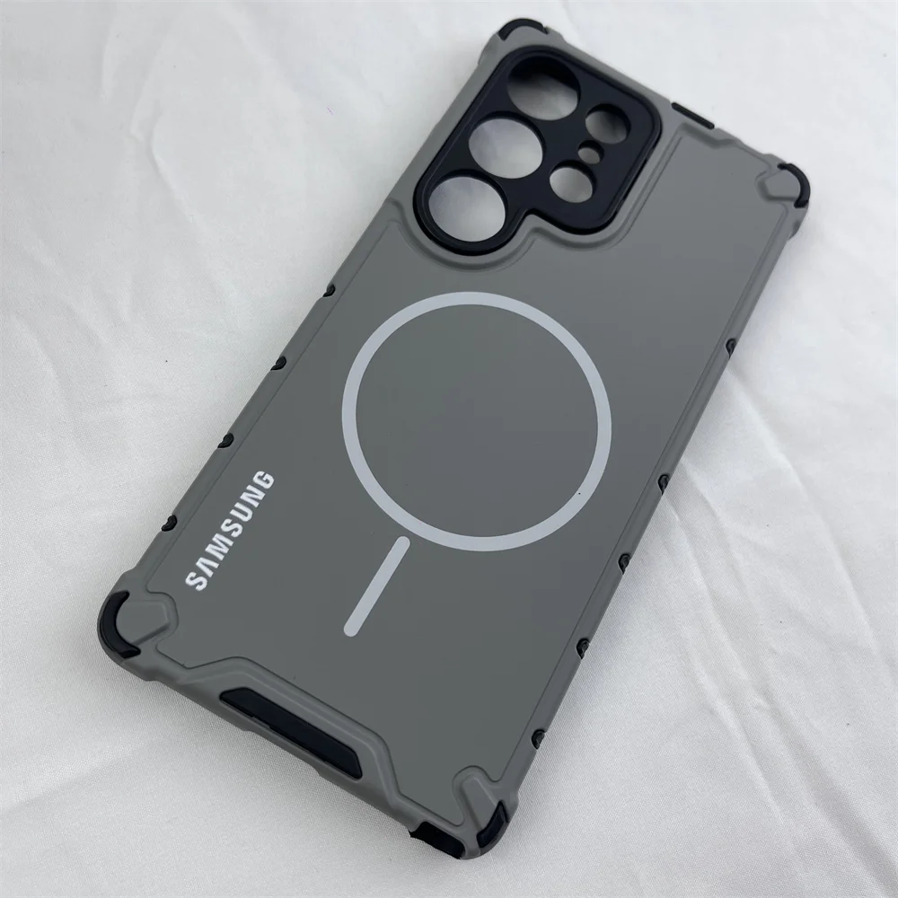 Shockproof Armor Case For Samsung Galaxy Series With MagSafe