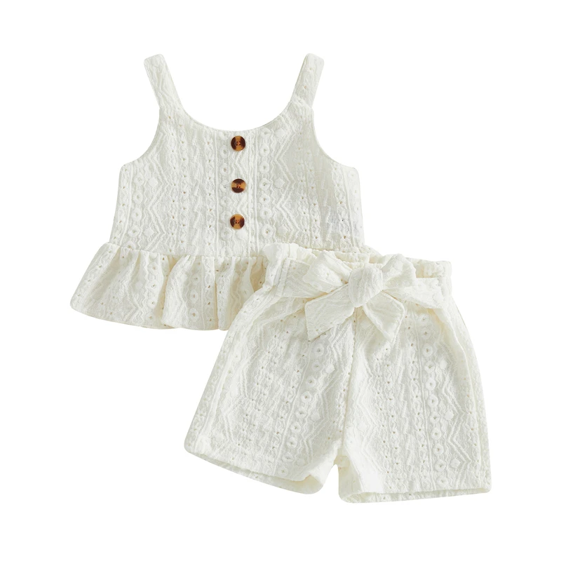 Girls 2-Piece Camisole & Shorts Set, 1-3Y