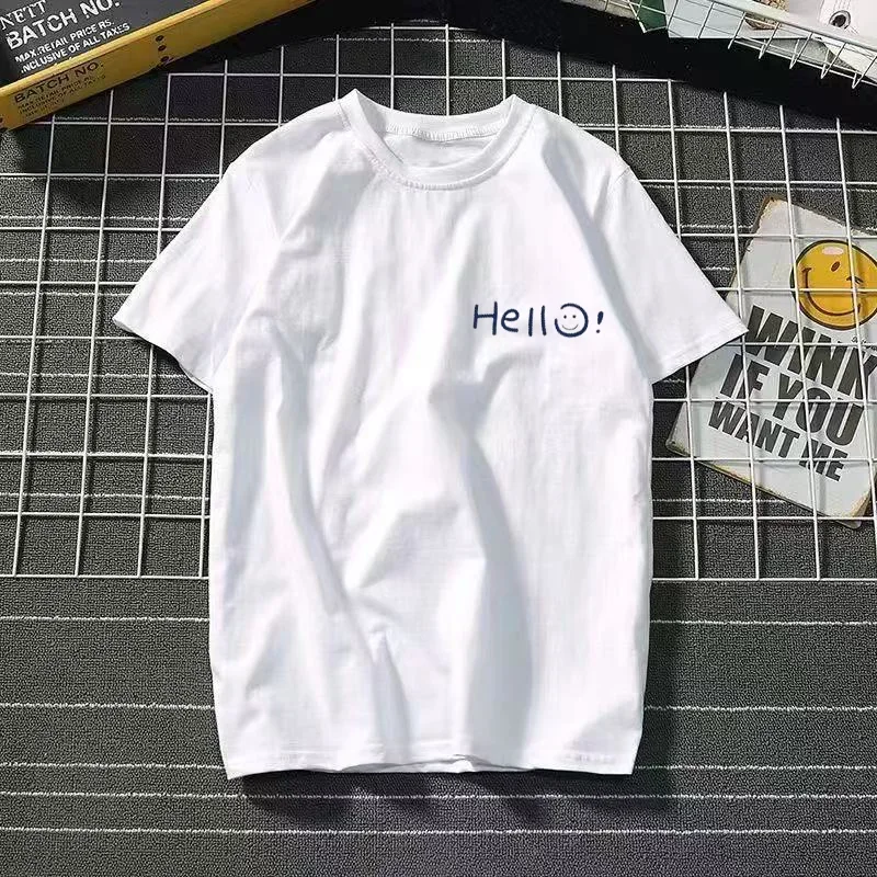 Printed T-Shirt For Women Cat Is Great Casual Cotton