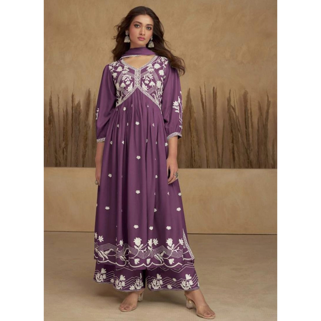 Viscose Rayon Embroidered Kurti