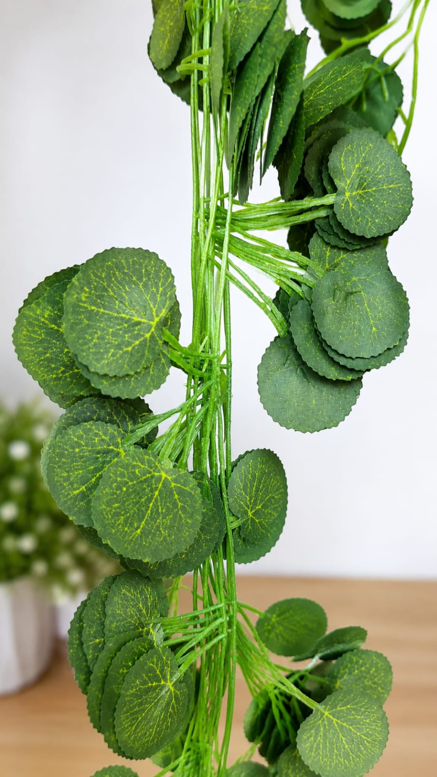 Artificial Green Leaf Vine Garland