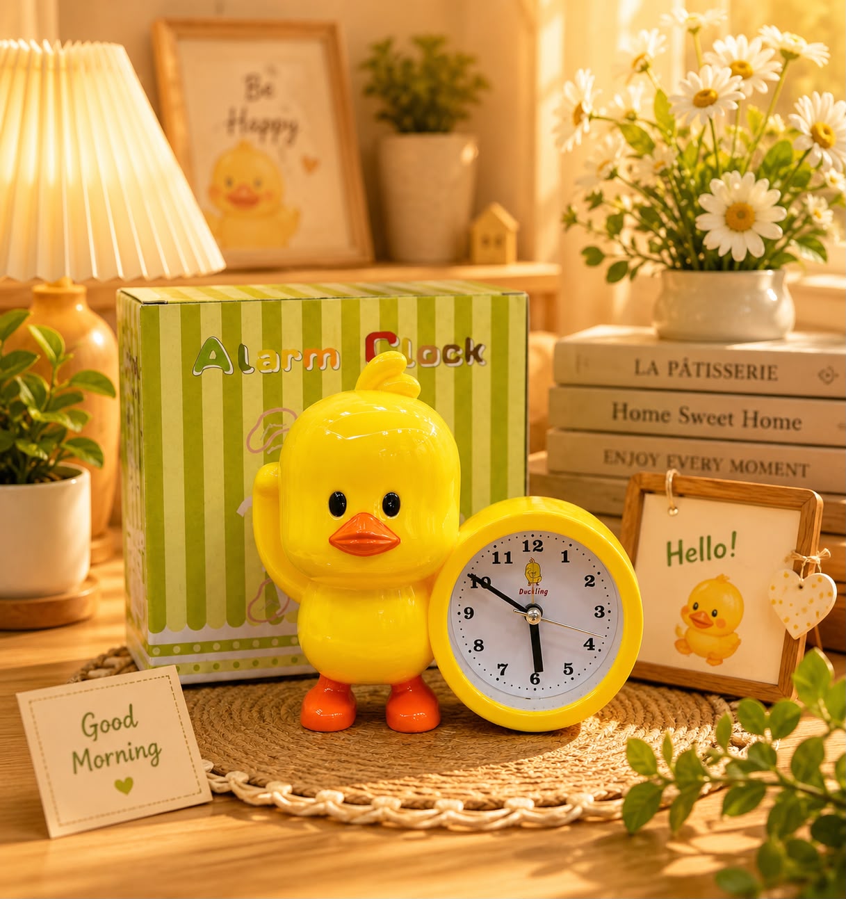 Duckling Character Alarm Clock