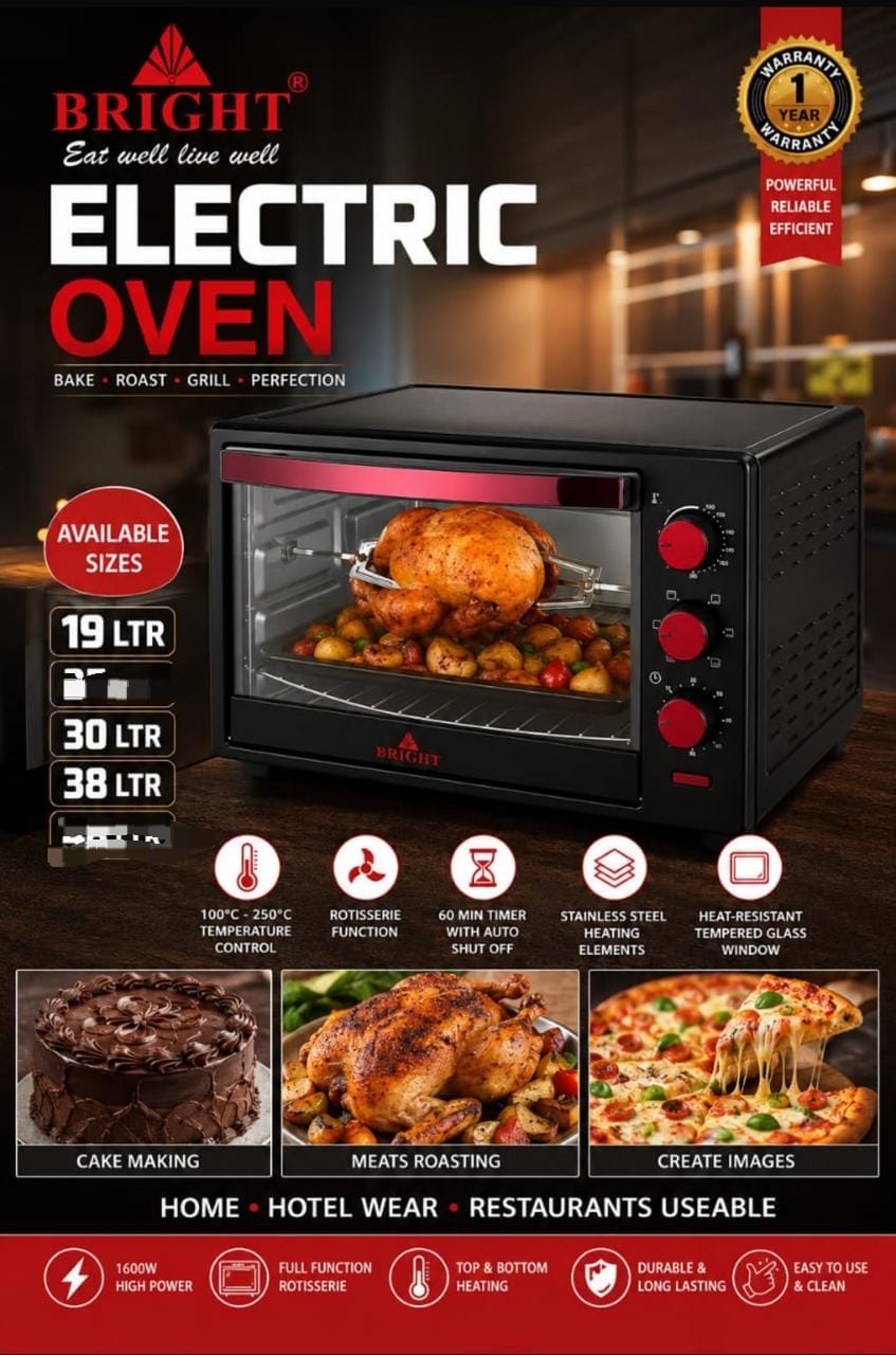 Bright Electric Oven