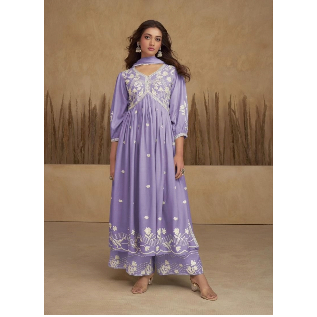Viscose Rayon Embroidered Kurti